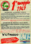 manifesto 1949 cgil