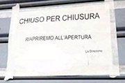 esercizio chiuso per chiusura