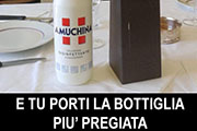 la bottiglia pregiata