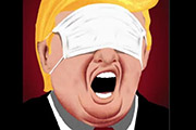 la mascherina di Trump
